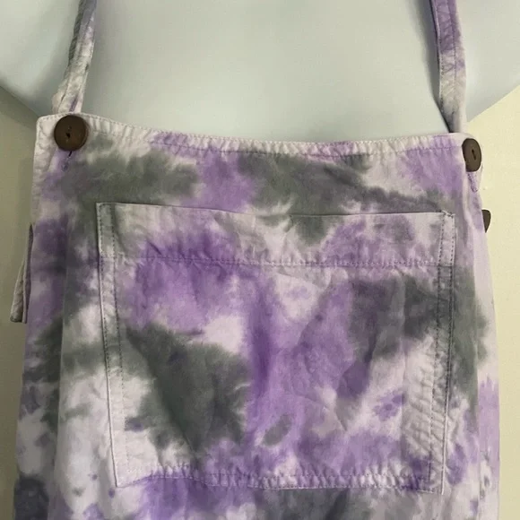 Colorful Tie-Dye Overalls - Picture 4 of 5